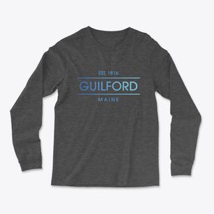 Guilford Maine Horizon Light Soft Long Sleeve T-Shirt