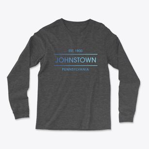 Johnstown Pennsylvania Horizon Light Soft Long Sleeve T-Shirt