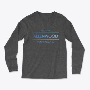 Allenwood Pennsylvania Horizon Light Soft Long Sleeve T-Shirt