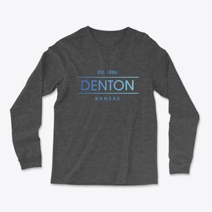 Denton Kansas Horizon Light Soft Long Sleeve T-Shirt