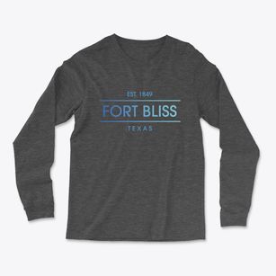 Fort Bliss Texas Horizon Light Soft Long Sleeve T-Shirt