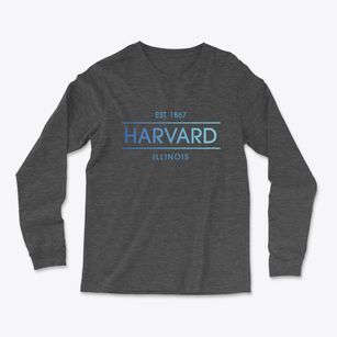 Harvard Illinois Horizon Light Soft Long Sleeve T-Shirt