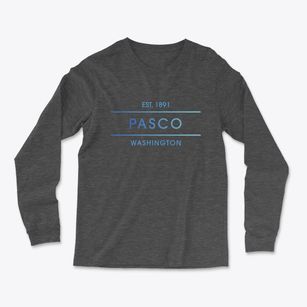 Pasco Washington Horizon Light Soft Long Sleeve T-Shirt