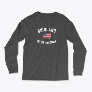 Quinland West Virginia Patriot Light Soft Long Sleeve T-Shirt