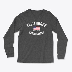 Ellithorpe Connecticut Patriot Light Soft Long Sleeve T-Shirt