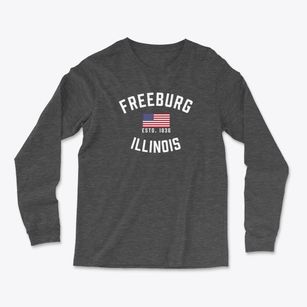 Freeburg Illinois Patriot Light Soft Long Sleeve T-Shirt