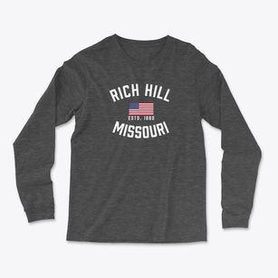 Rich Hill Missouri Patriot Light Soft Long Sleeve T-Shirt