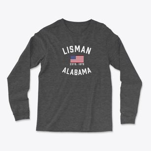 Lisman Alabama Patriot Light Soft Long Sleeve T-Shirt