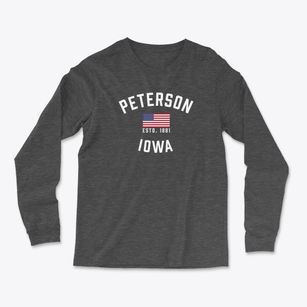 Peterson Iowa Patriot Light Soft Long Sleeve T-Shirt