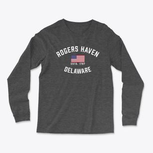 Rogers Haven Delaware Patriot Light Soft Long Sleeve T-Shirt