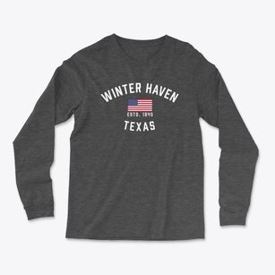 Winter Haven Texas Patriot Light Soft Long Sleeve T-Shirt