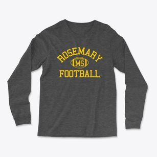 Rosemary Mississippi Football Light Soft Long Sleeve T-Shirt