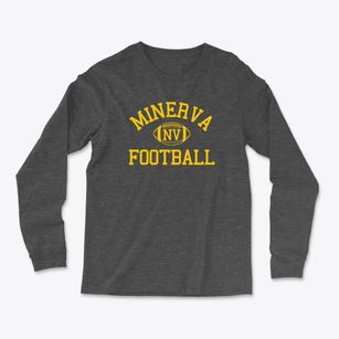 Minerva Nevada Football Light Soft Long Sleeve T-Shirt