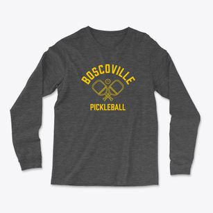 Boscoville Louisiana Pickleball Light Soft Long Sleeve T-Shirt