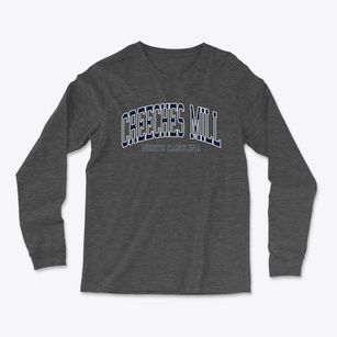 Creeches Mill North Carolina Traditional Light Soft Long Sleeve T-Shirt