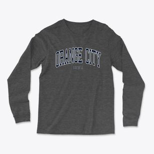 Orange City Iowa Traditional Light Soft Long Sleeve T-Shirt
