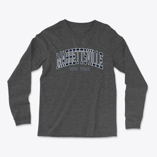 Mabbettsville New York Traditional Light Soft Long Sleeve T-Shirt