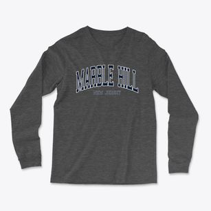 Marble Hill New Jersey Traditional Light Soft Long Sleeve T-Shirt