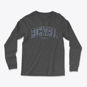 Rockwall Texas Traditional Light Soft Long Sleeve T-Shirt