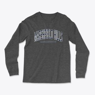 Marshfield Hills Massachusetts Traditional Light Soft Long Sleeve T-Shirt