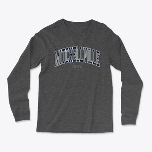 Mitchellville Iowa Traditional Light Soft Long Sleeve T-Shirt