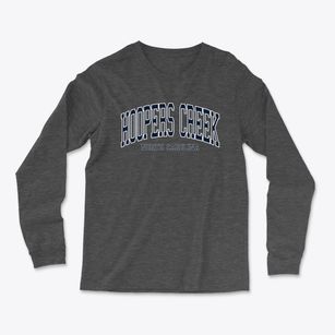 Hoopers Creek North Carolina Traditional Light Soft Long Sleeve T-Shirt
