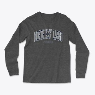 North Key Largo Florida Traditional Light Soft Long Sleeve T-Shirt