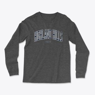 Highland Hills Ohio Traditional Light Soft Long Sleeve T-Shirt