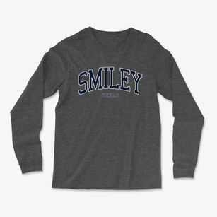 Smiley Texas Traditional Light Soft Long Sleeve T-Shirt