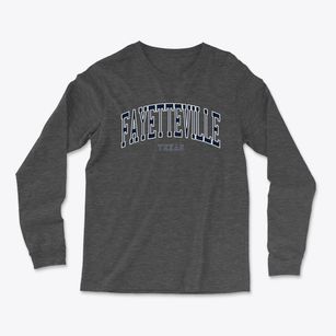 Fayetteville Texas Traditional Light Soft Long Sleeve T-Shirt