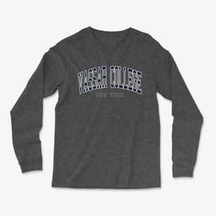 Vassar College New York Traditional Light Soft Long Sleeve T-Shirt