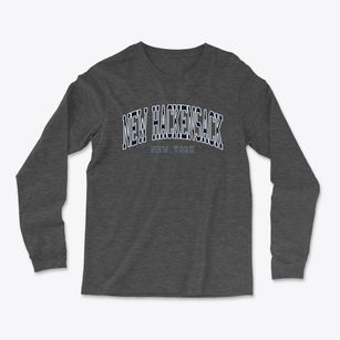 New Hackensack New York Traditional Light Soft Long Sleeve T-Shirt