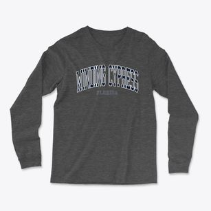 Winding Cypress Florida Traditional Light Soft Long Sleeve T-Shirt