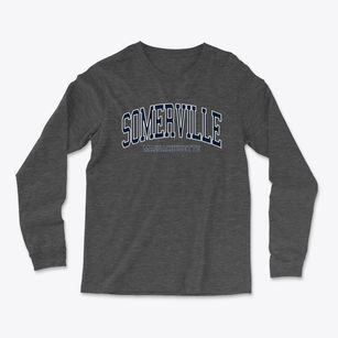 Somerville Massachusetts Traditional Light Soft Long Sleeve T-Shirt