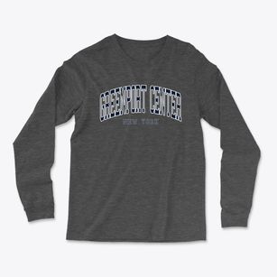 Greenport Center New York Traditional Light Soft Long Sleeve T-Shirt