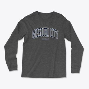 Missouri City Texas Traditional Light Soft Long Sleeve T-Shirt