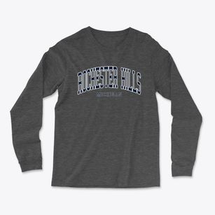 Rochester Hills Michigan Traditional Light Soft Long Sleeve T-Shirt