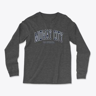 Midway City California Traditional Light Soft Long Sleeve T-Shirt