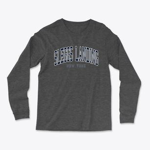 Sleggs Landing New York Traditional Light Soft Long Sleeve T-Shirt