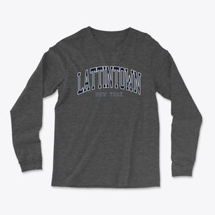 Lattintown New York Traditional Light Soft Long Sleeve T-Shirt
