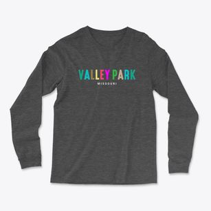 Valley Park Missouri Color Pop Light Soft Long Sleeve T-Shirt