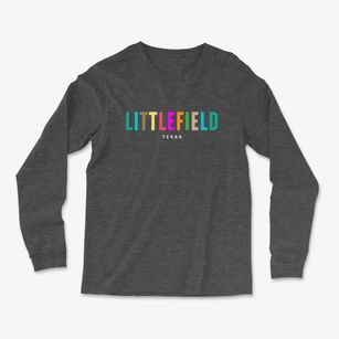 Littlefield Texas Color Pop Light Soft Long Sleeve T-Shirt