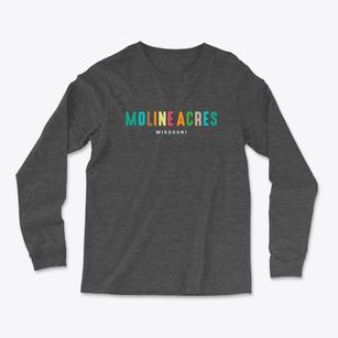 Moline Acres Missouri Color Pop Light Soft Long Sleeve T-Shirt