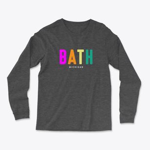 Bath Michigan Color Pop Light Soft Long Sleeve T-Shirt