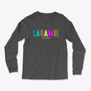 Laramie Wyoming Color Pop Light Soft Long Sleeve T-Shirt