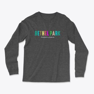 Bethel Park Pennsylvania Color Pop Light Soft Long Sleeve T-Shirt