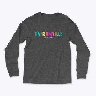 Ransomville New York Color Pop Light Soft Long Sleeve T-Shirt