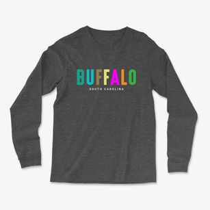 Buffalo South Carolina Color Pop Light Soft Long Sleeve T-Shirt
