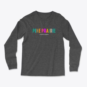 Pine Prairie Louisiana Color Pop Light Soft Long Sleeve T-Shirt