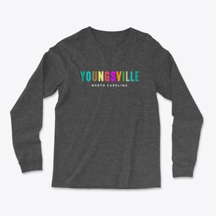 Youngsville North Carolina Color Pop Light Soft Long Sleeve T-Shirt